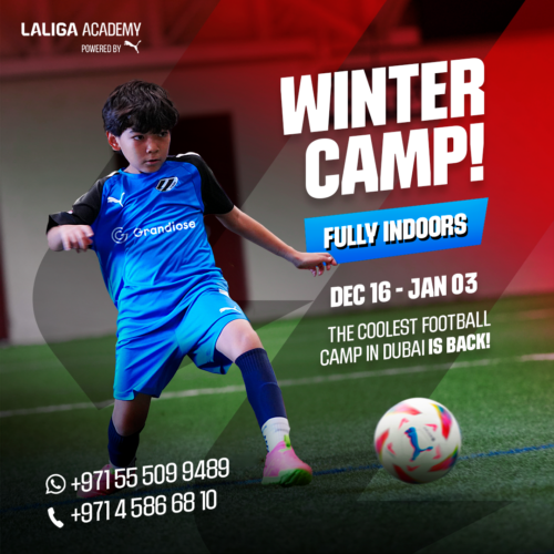 Winter Football Camp at LaLiga Academy Dubai Winter Football Camp at LaLiga Academy Dubai