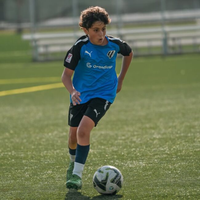 Ajax Academy Dubai faced LaLiga Academy Dubai as part of DOFA