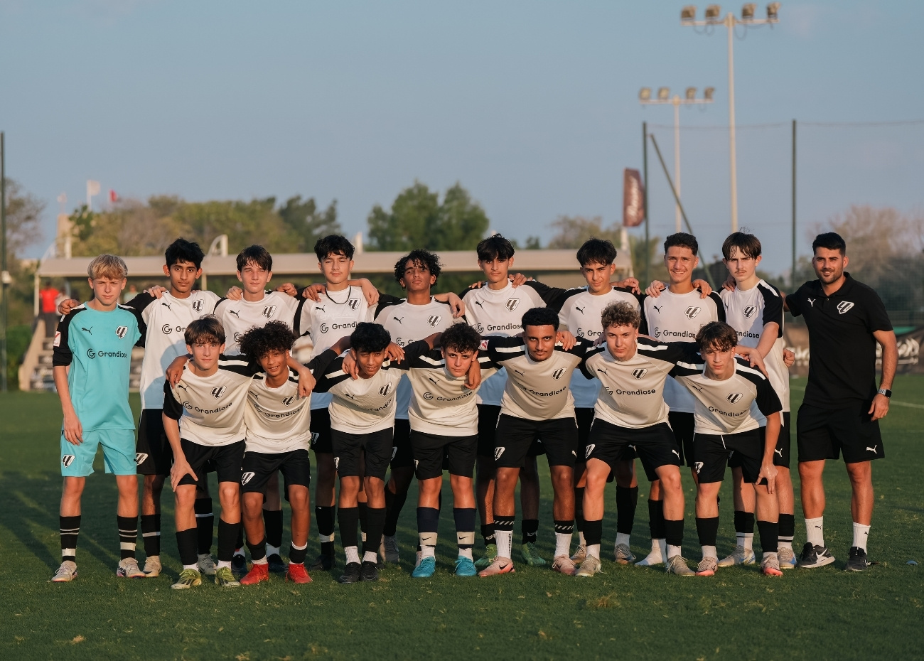 Ajax Academy Dubai faced LaLiga Academy Dubai before facing Ajax Academy Dubai in DOFA