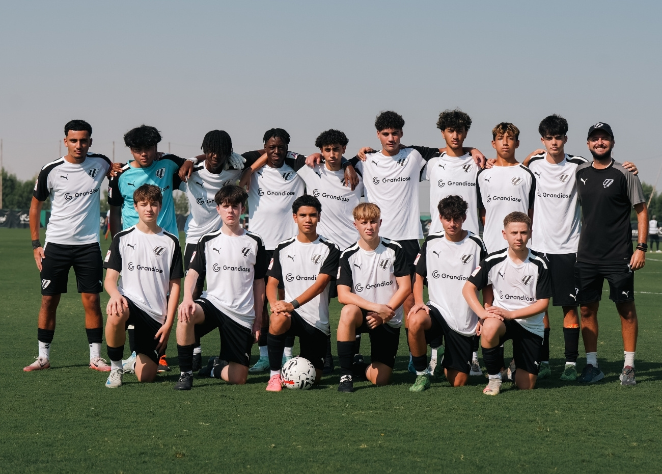 al wasl football academy dubai faced LaLiga Academy Dubai in DOFA
