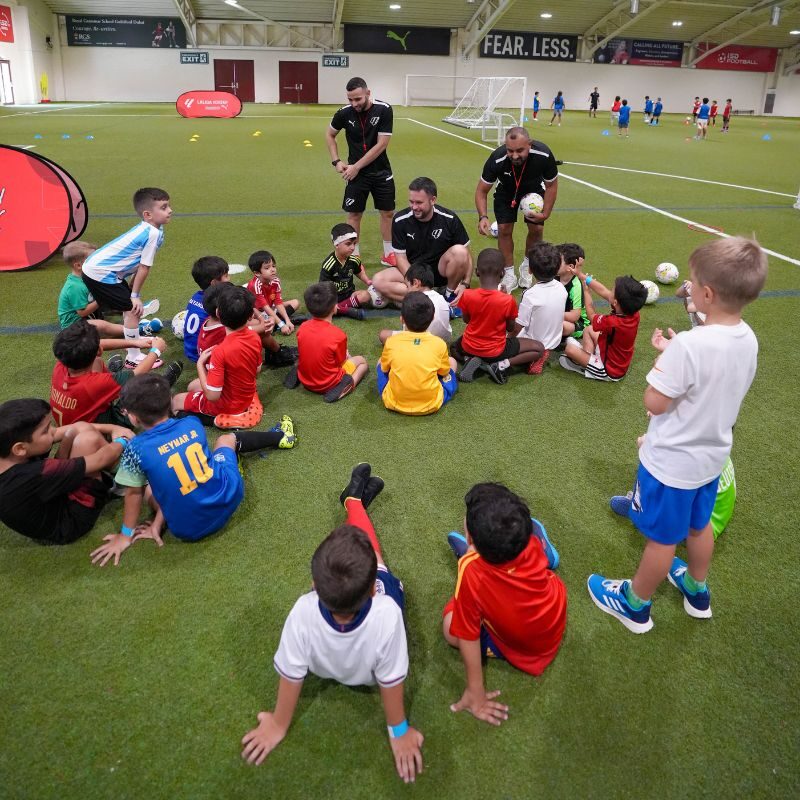 The best football camp in dubai is at LaLiga Academy Dubai - camping football