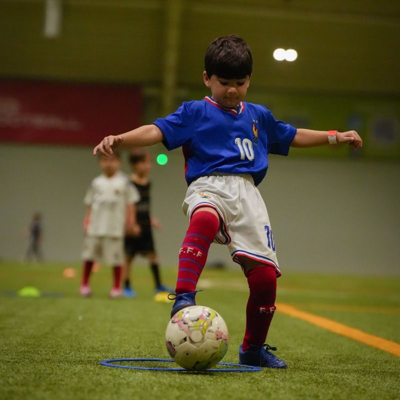 The best football skills camp in Dubai is at LaLiga Academy in Dubai