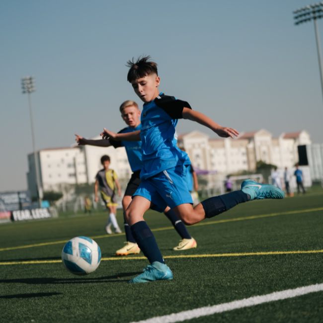 al etihad football academy faced a 2 to 1 defaet at the hands of LaLiga Academy Dubai on week 10 of DOFA league 2025 (2)