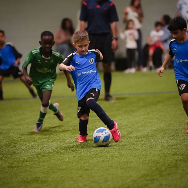 psg academy dubai had a difficult DOFA league against LaLiga Academy Dubai in 2024 2025 season (2)