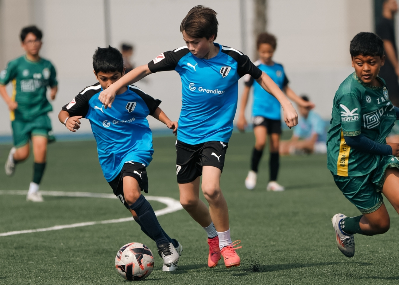 psg academy dubai had a difficult DOFA league against LaLiga Academy Dubai in 2024 2025 season